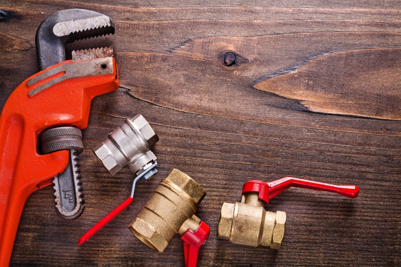 Commercial plumbing work in a Thames Ditton business